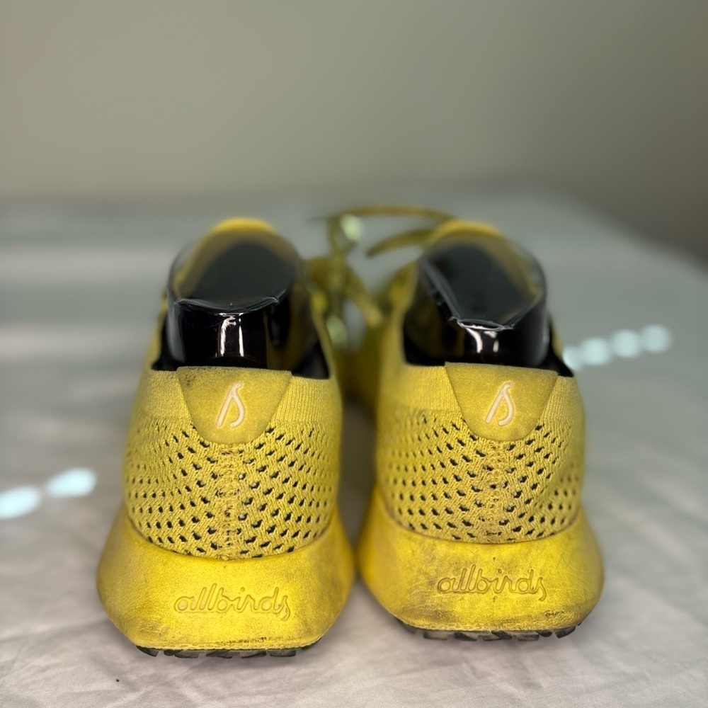 ALLBIRDS Men Buoyant Yellow (Buoyant Yellow Sole) Tree Dasher 2 - Picture 3 of 4